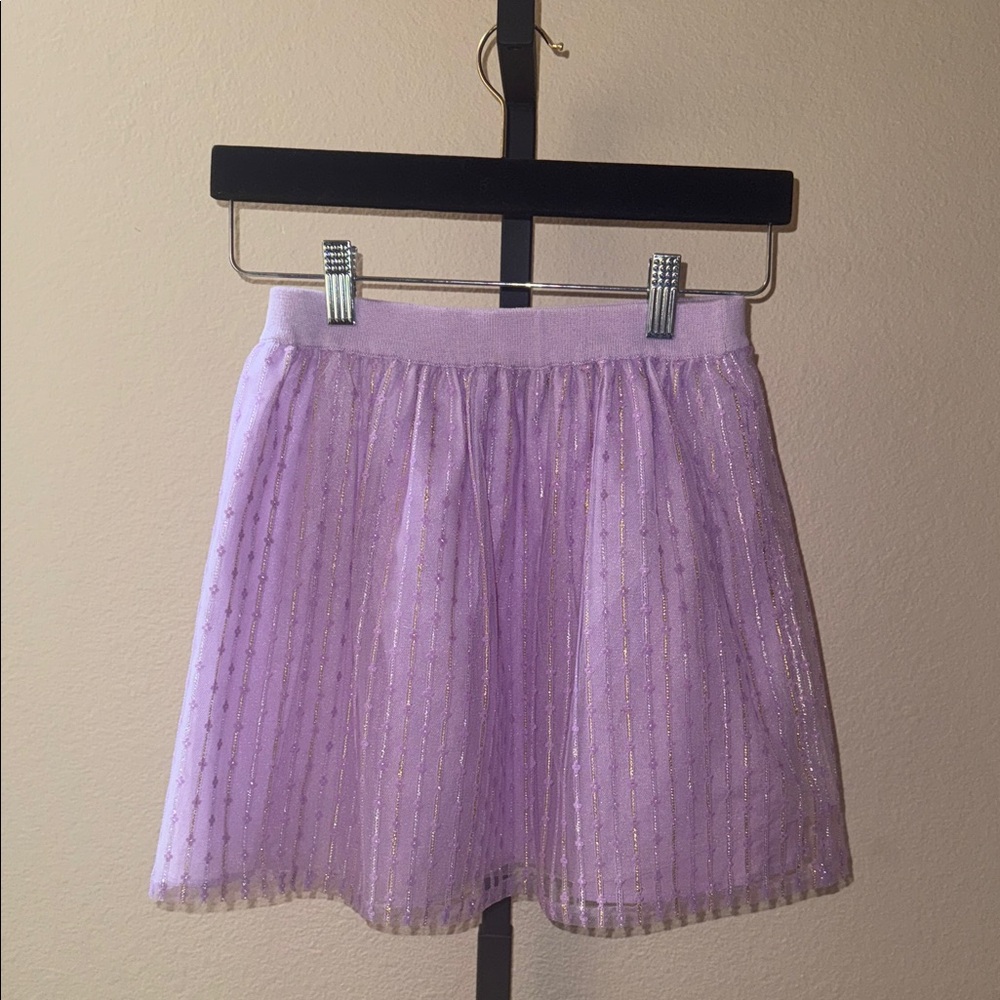Eden & Zoe Light Purple Elle Sparkle Tulle Skirt Girls Size 7-8